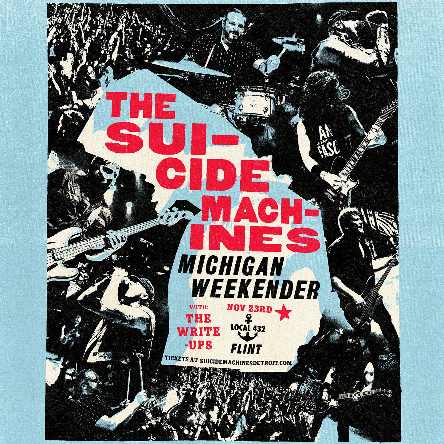 THE SUICIDE MACHINES w/ The Write-Ups @ Flint Local 432