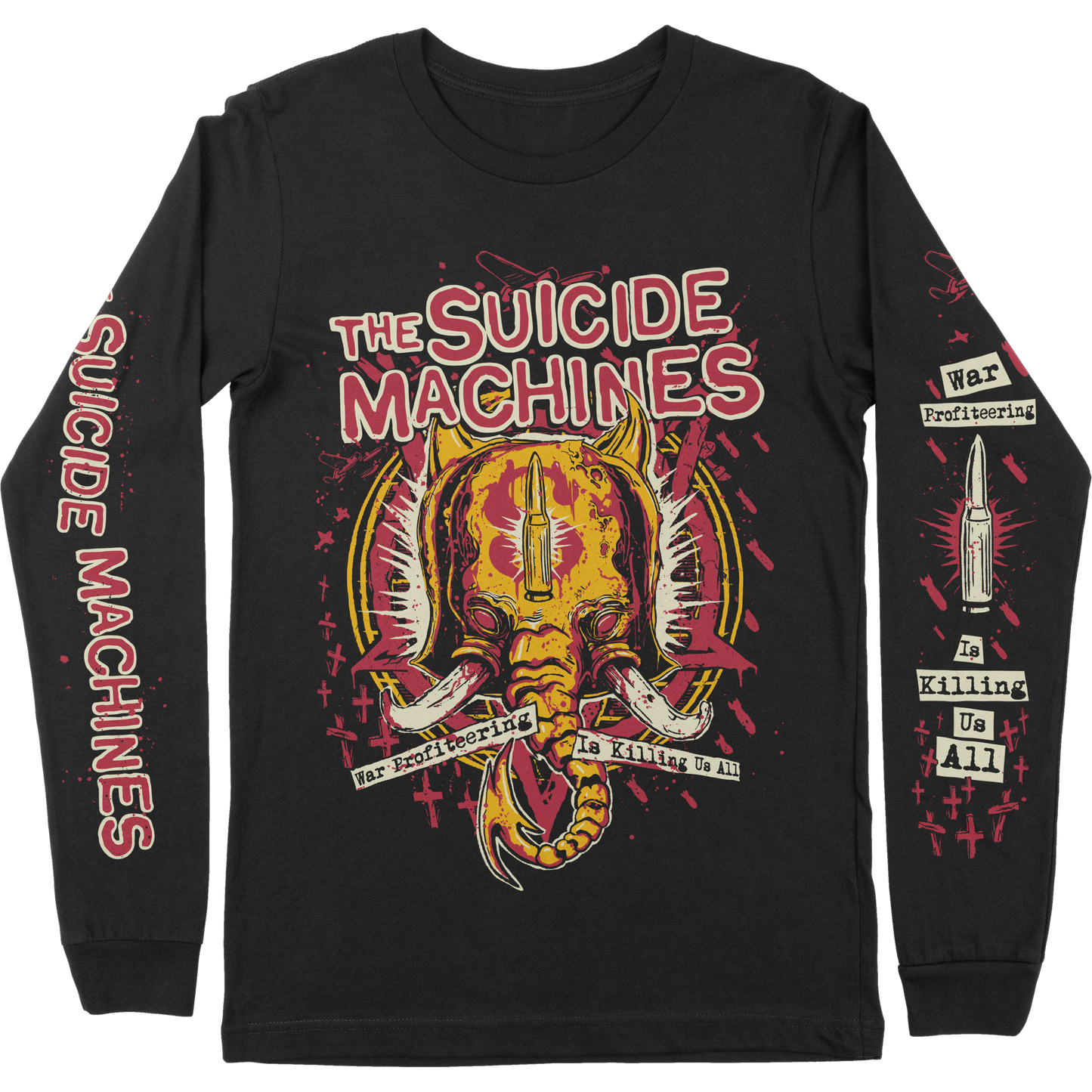 **PRE-ORDER** War Profiteering Is Killing Us All Long Sleeve