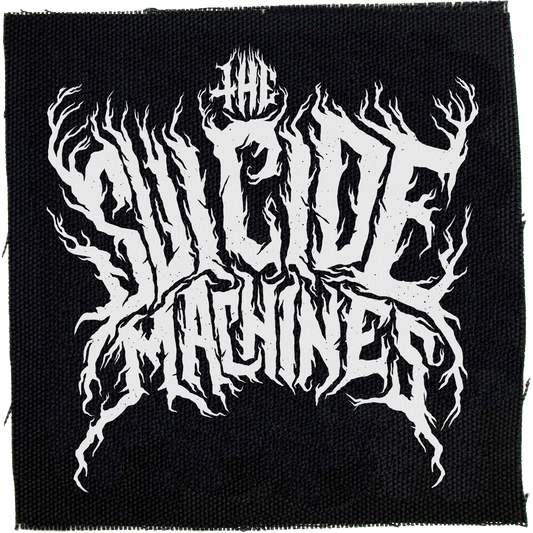Black Metal Logo Cloth Patch