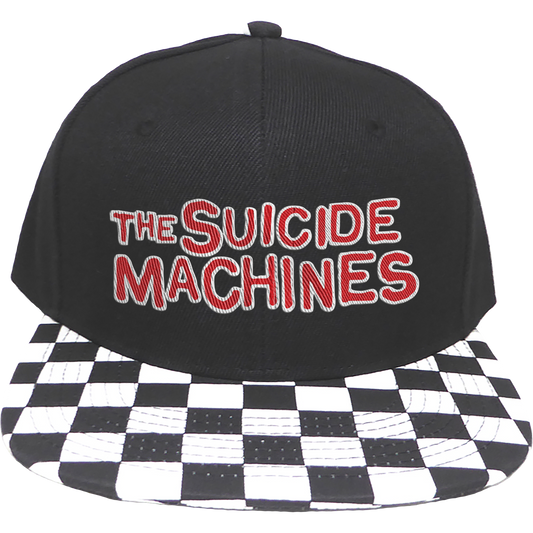 Logo Checkered Baseball Cap