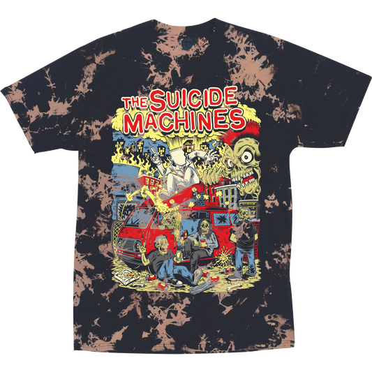 Skate Bleach Dyed Tee