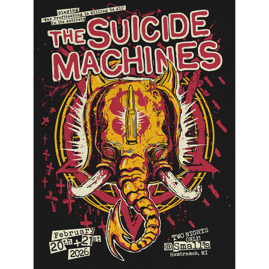 War Profiteering Screen Printed Show Poster